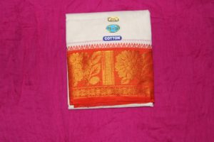 Jakkat 9x5 (Dhoti+Uthriyam Set)